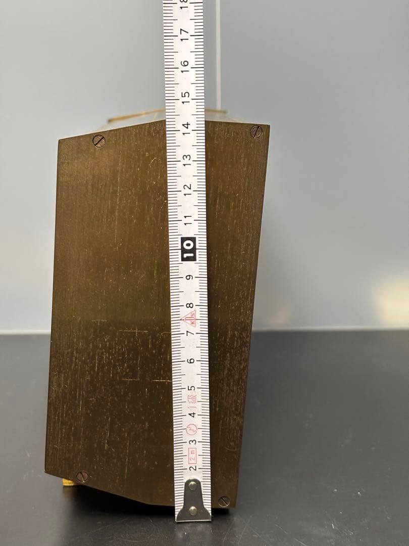 【稼働品】キンツレ KIENZLE ヴィンテージ置き時計 オートマチック ドイツ