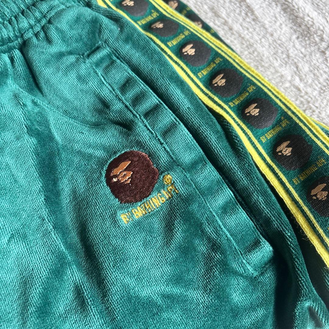 A BATHING APE パンツ Lサイズ グリーン