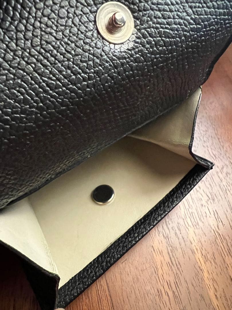 Valextra 3つ折り 財布 コンパクト パース 美品