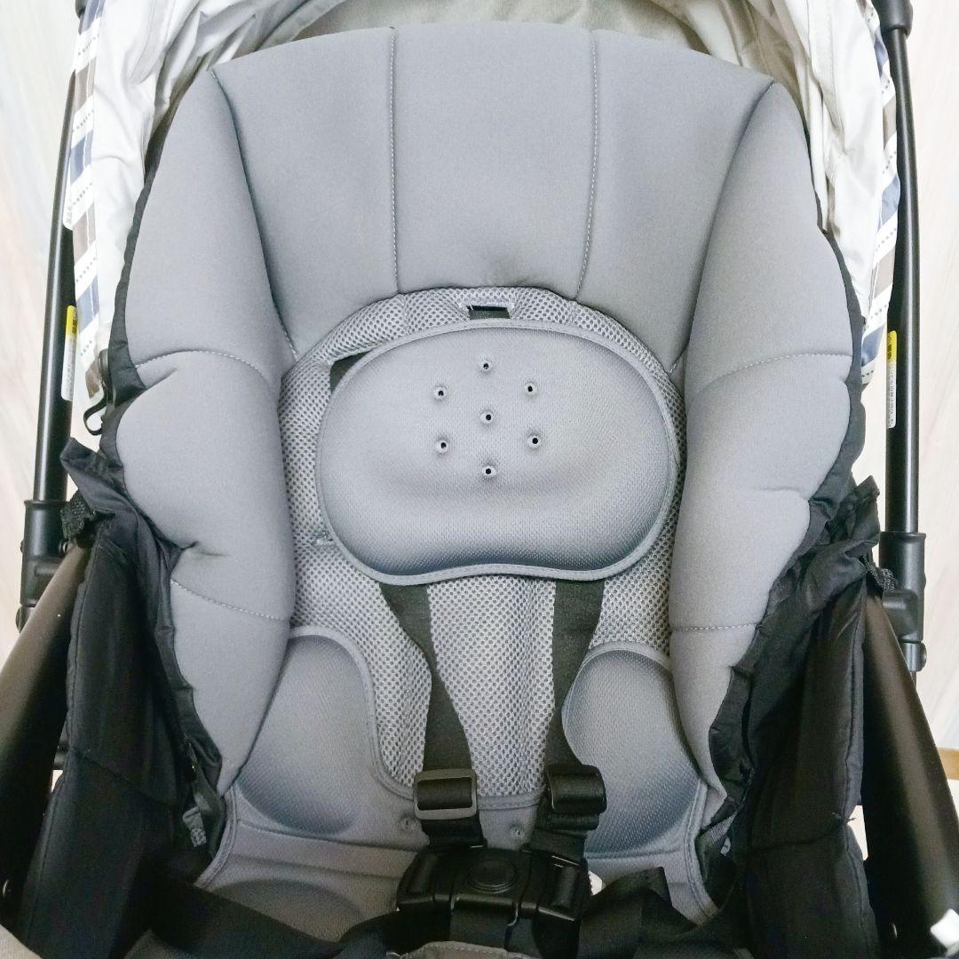 Aprica ベビーカー 2093751 軽量 折りたたみ　限定モデル グレー