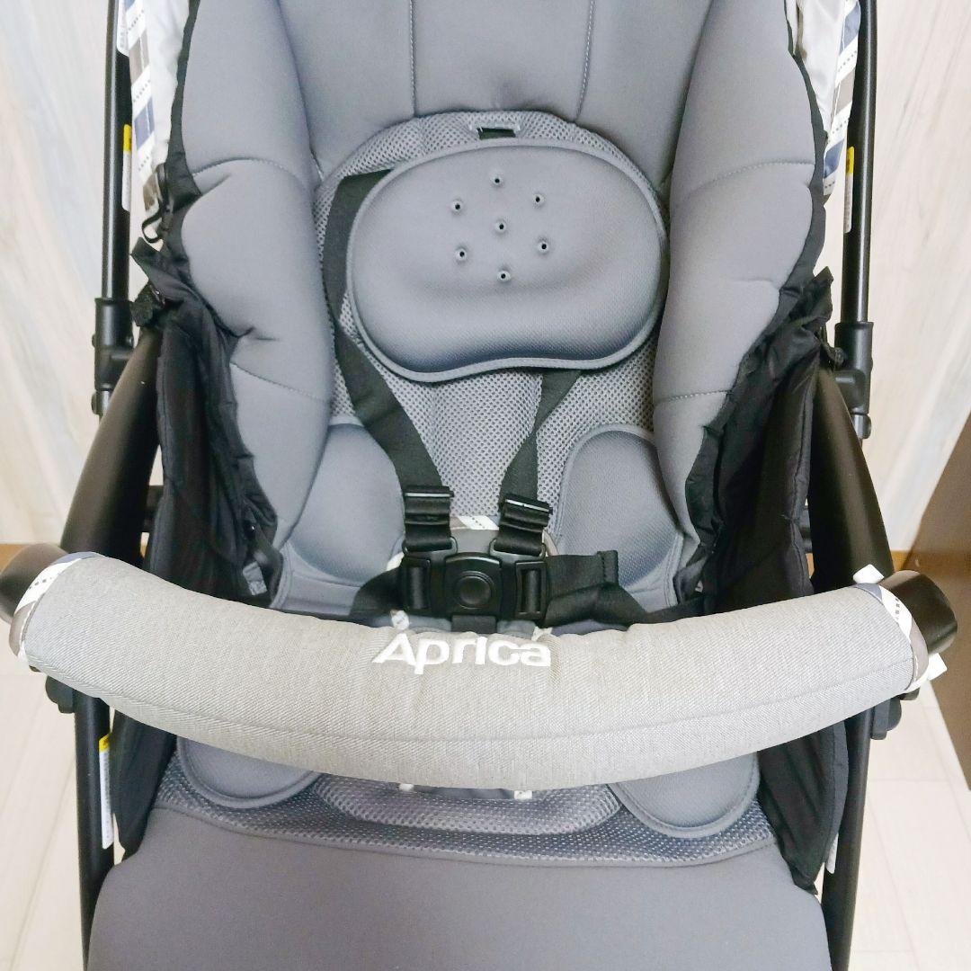 Aprica ベビーカー 2093751 軽量 折りたたみ　限定モデル グレー
