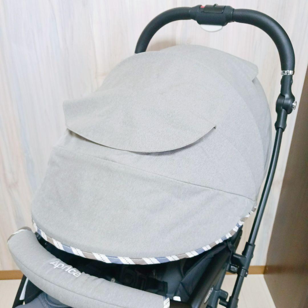 Aprica ベビーカー 2093751 軽量 折りたたみ　限定モデル グレー