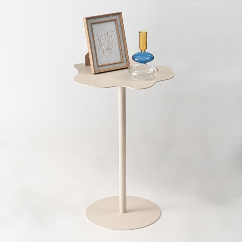 モダン テーブル アイボリー ソファーテーブル ベッドサイドテーブル おしゃれ