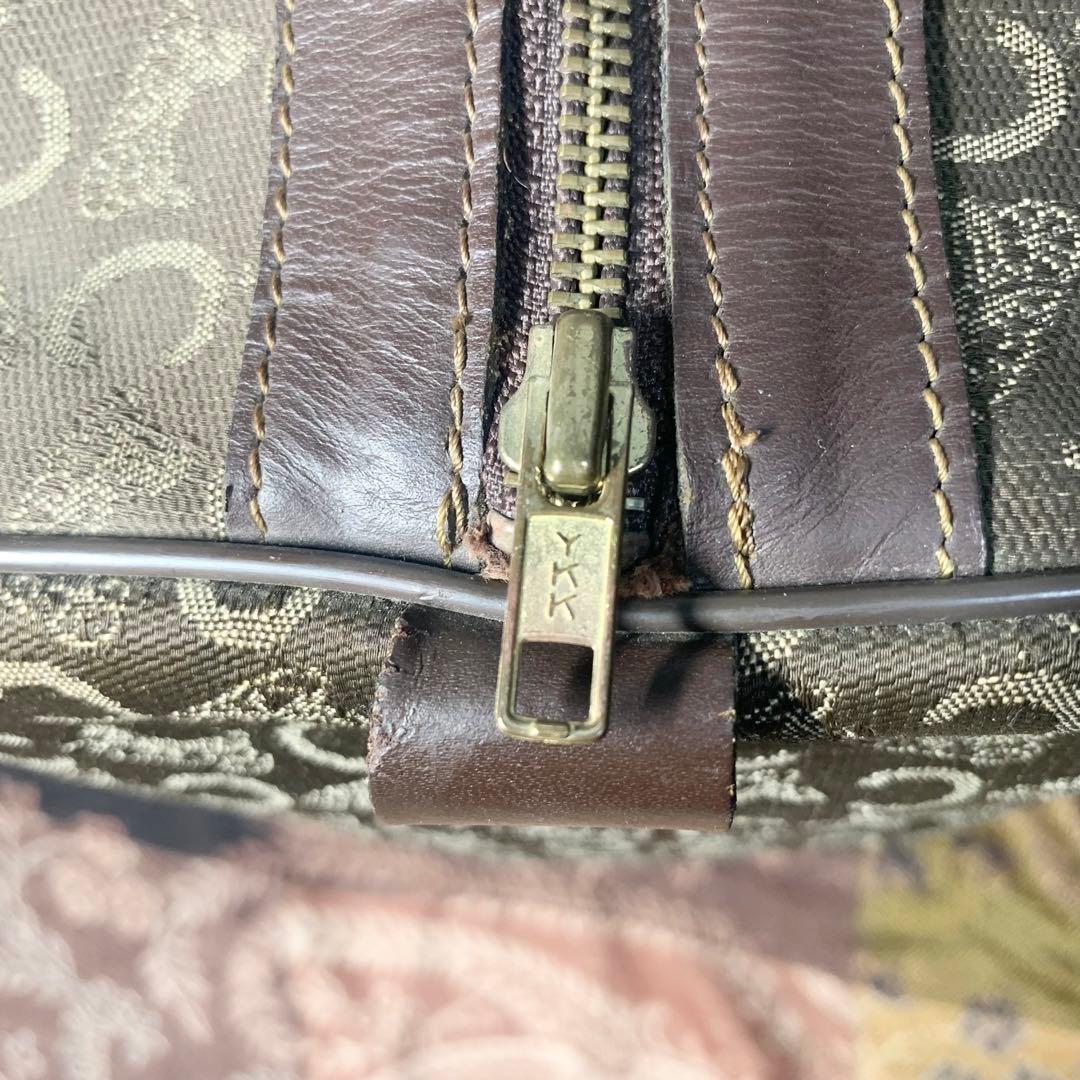大容量！　CELINE セリーヌ　ヴィンテージ　Cマカダム ボストンバッグ