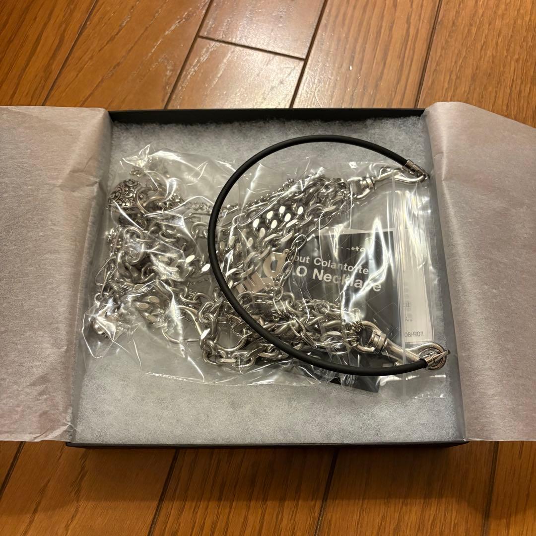 【新品・最終値下げ】Doublet DEAD ネックレス　ブラック/シルバー