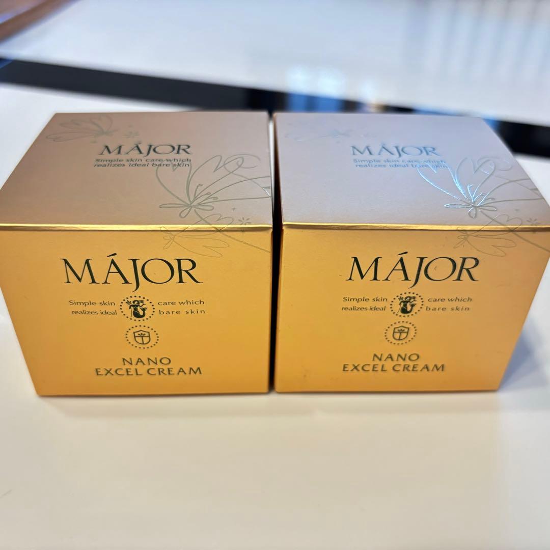 【新品・未使用】MAJOR NANO EXCEL CREAM 33g 2個セット