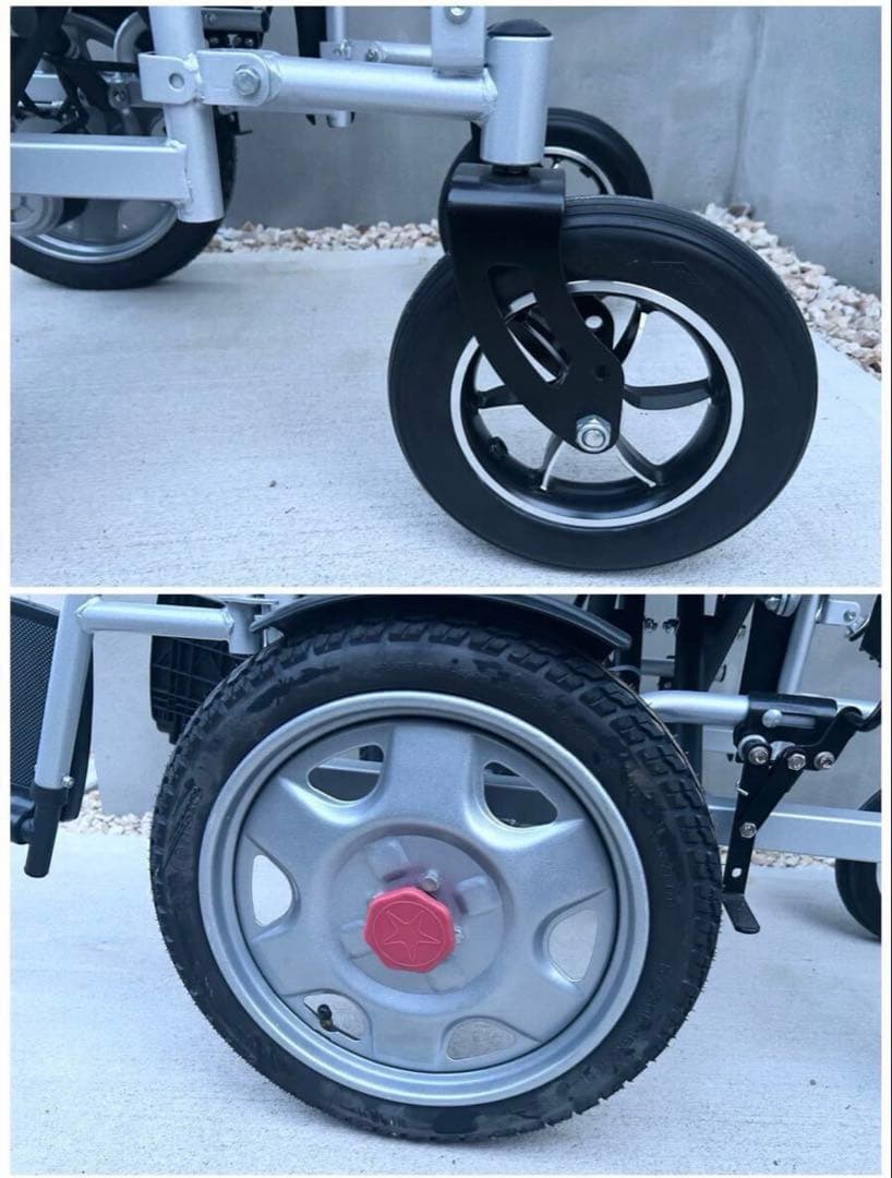 新品未使用 PORTUS ZENK 電動車椅子 電動車いす 折りたたみ車椅子