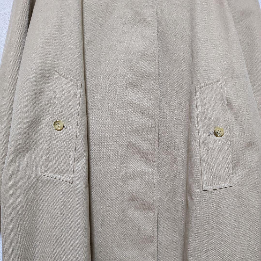 美品 英国製 90s バーバリー ステンカラーコート レディース C95A