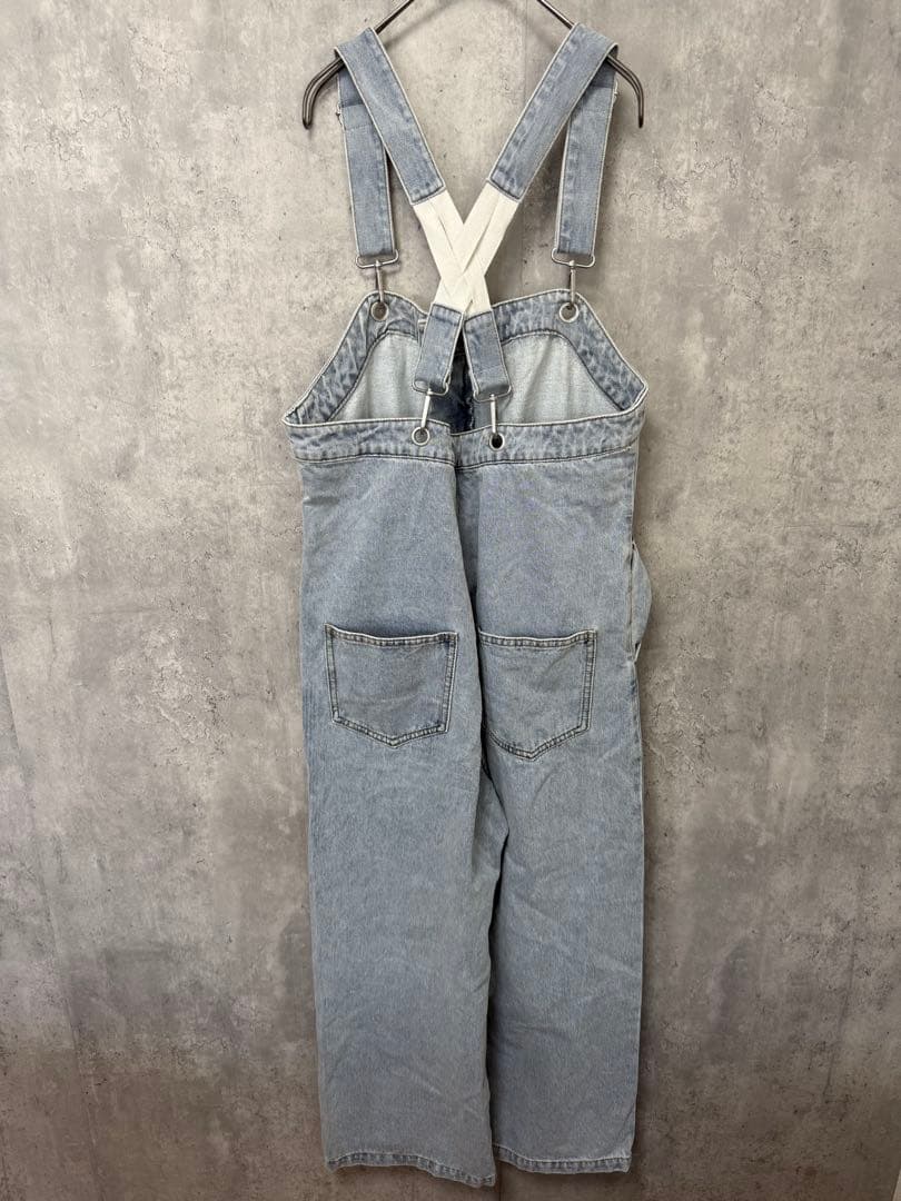 CIAOPANIC TYPY WILLOW ライトブルー サロペット