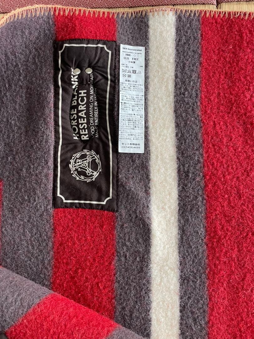 MOUNTAINRESEARCH HORSE BLANKET 完売品　希少