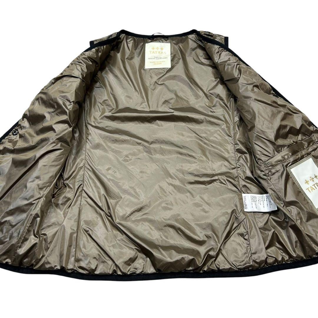 美品 TATRAS インナーダウンベスト レディースS