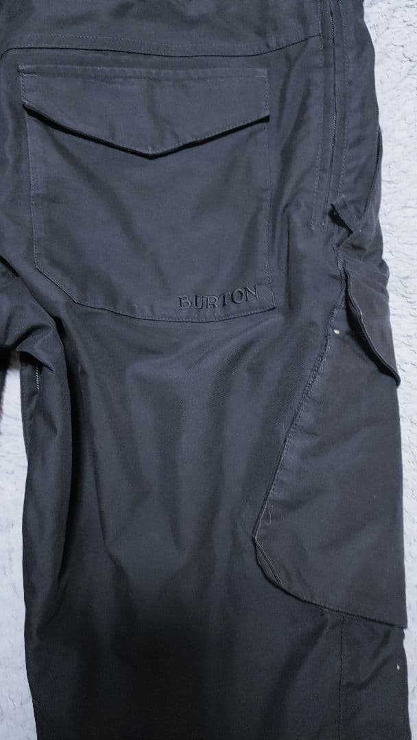 【バートン BURTON】 スノーボードウェア ビブパンツ メンズ ブラック