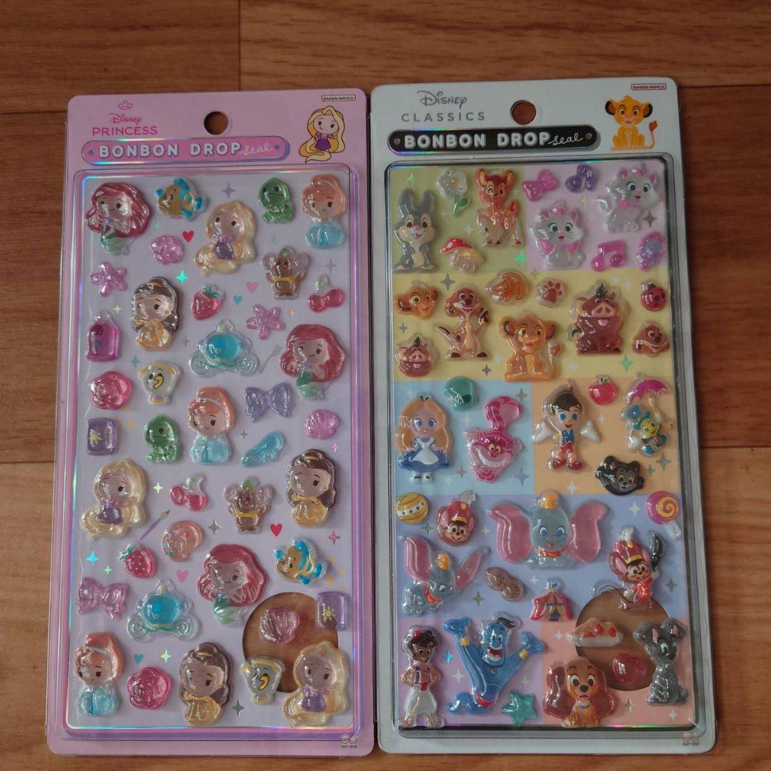 【正規品】ボンボンドロップシール　ディズニー　第2弾　6種類