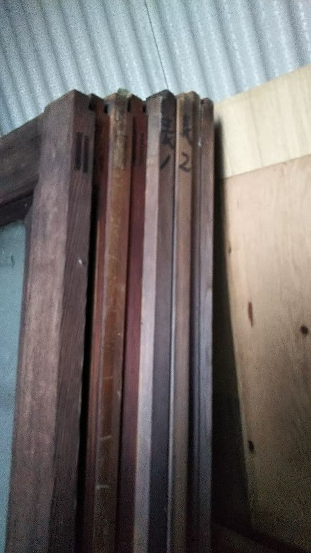 木製ガラス建具 縁側 一枚の値段