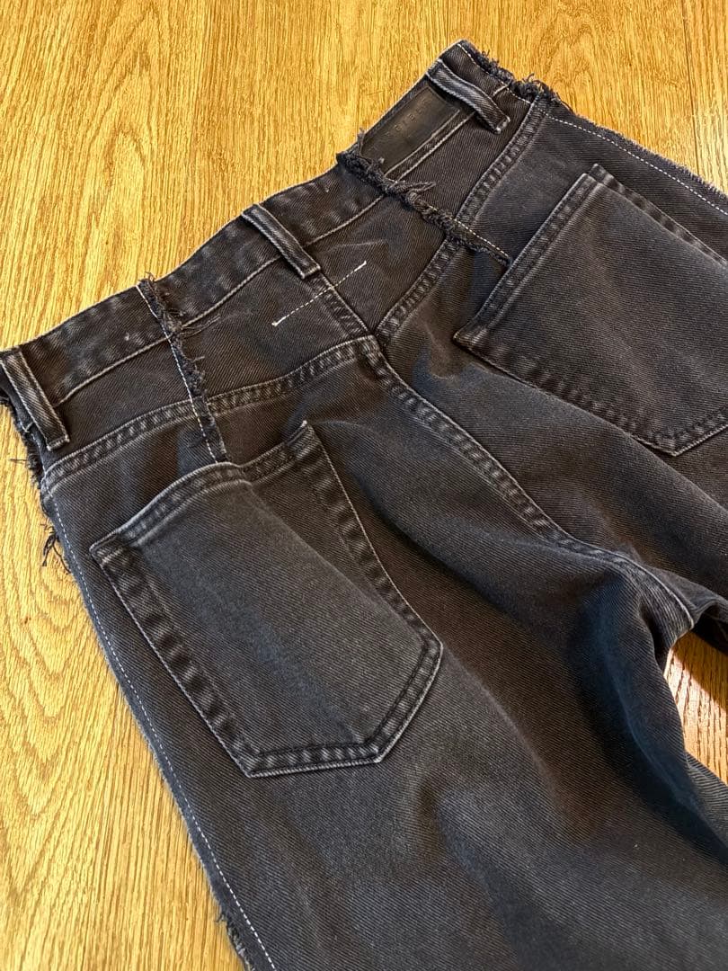 MM6 Maison Margiela ブラックデニム　ジーンズ