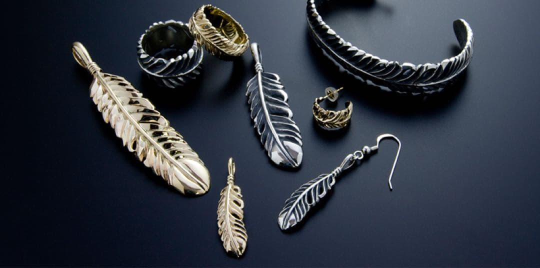 【総額６万円超・美品】　GARNI Eagle Feather ネックレス