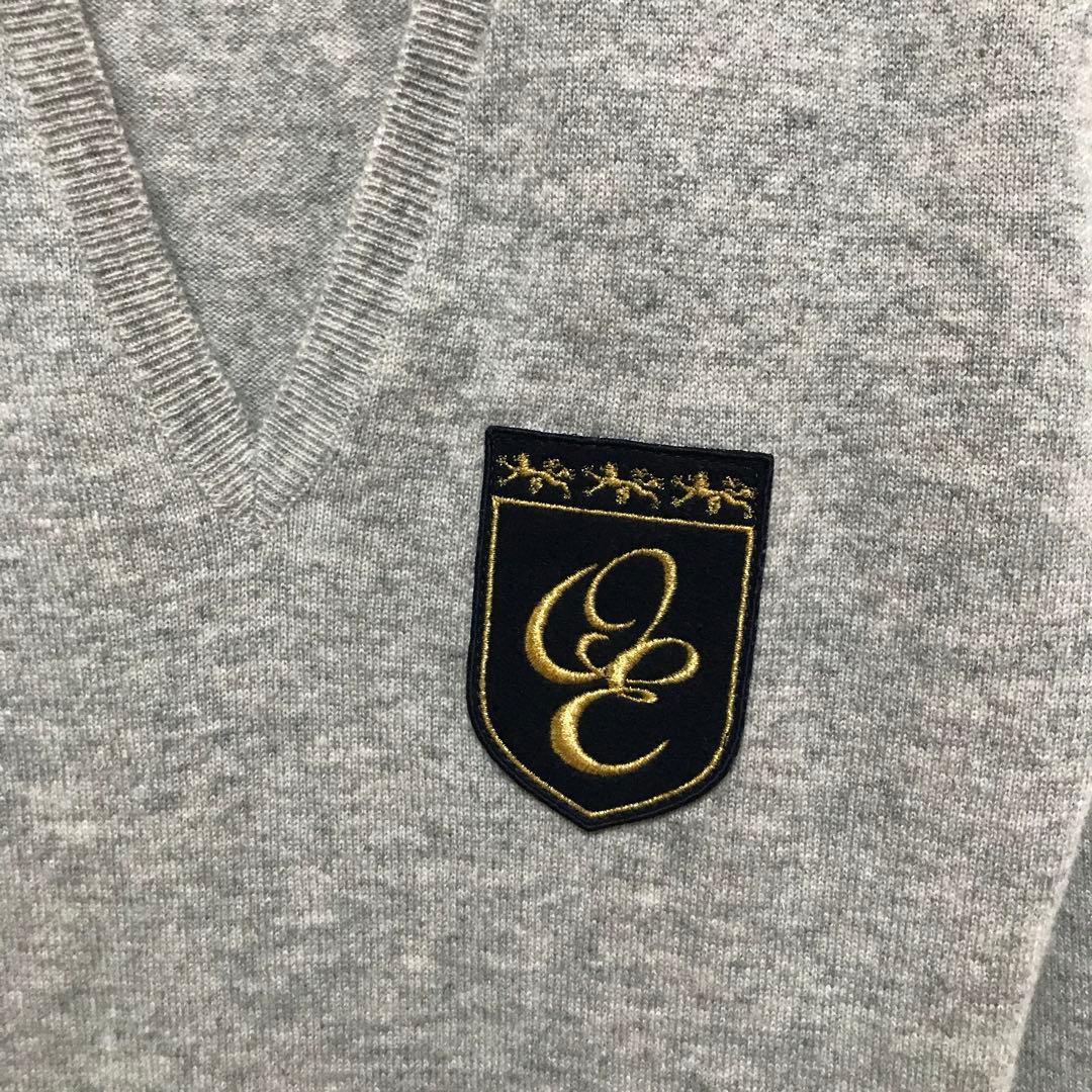 【美品】オールドイングランド OLDENGLAND カシミヤ セーター グレー