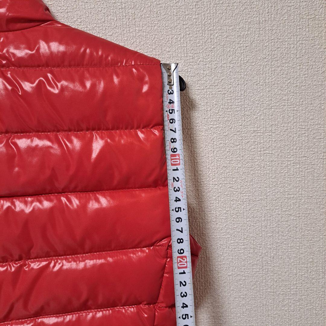 Moncler 赤 ダウンベストレディース
