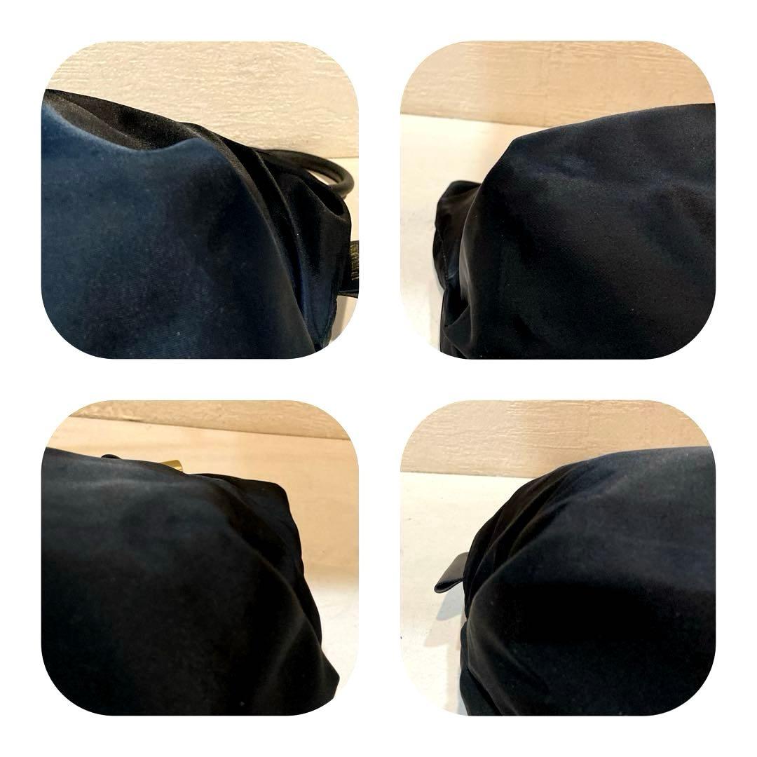 【美品】VIOLA d'ORO ビアンカ　トートバッグ　M 黒　A4可
