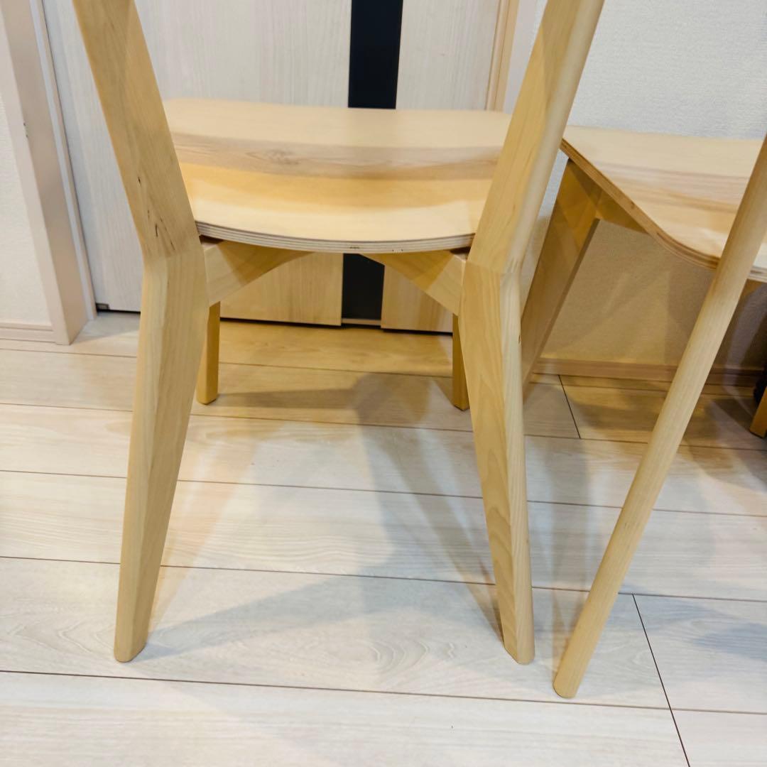 [IKEA]イケア　LISABO リーサボー チェア アッシュ2脚セット ②