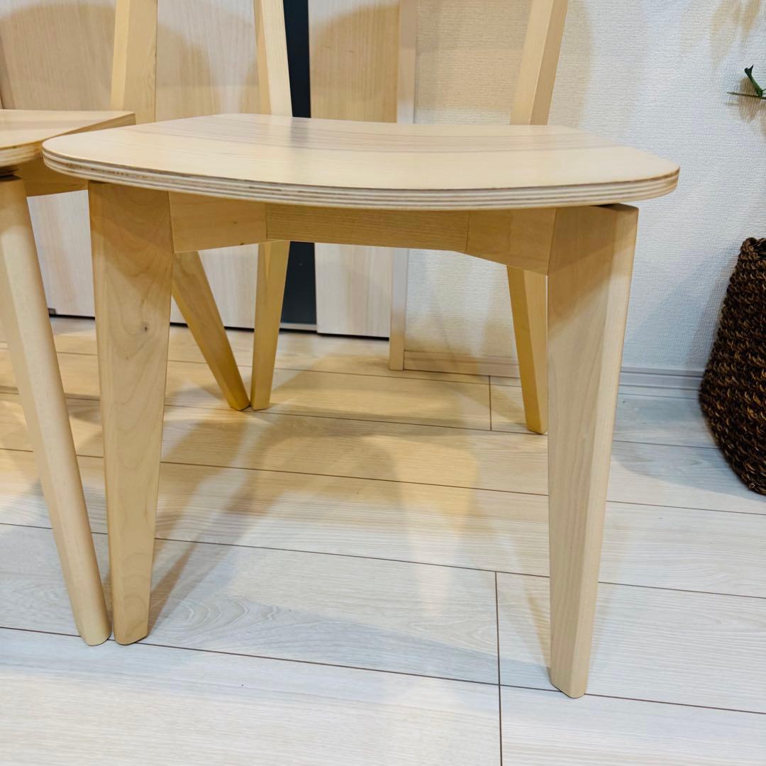 [IKEA]イケア　LISABO リーサボー チェア アッシュ2脚セット ②