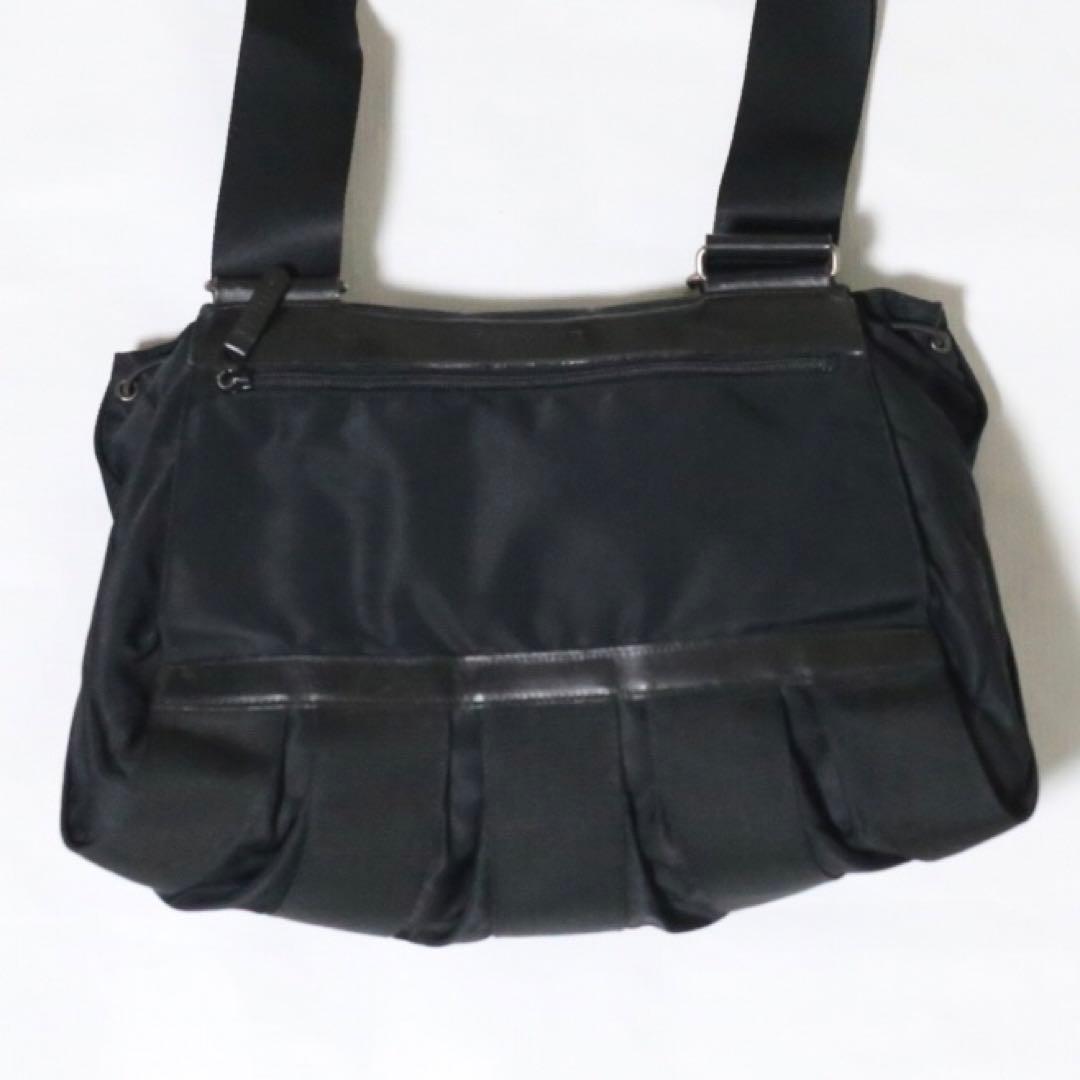バッグ 00s issey miyake leather shoulder bag