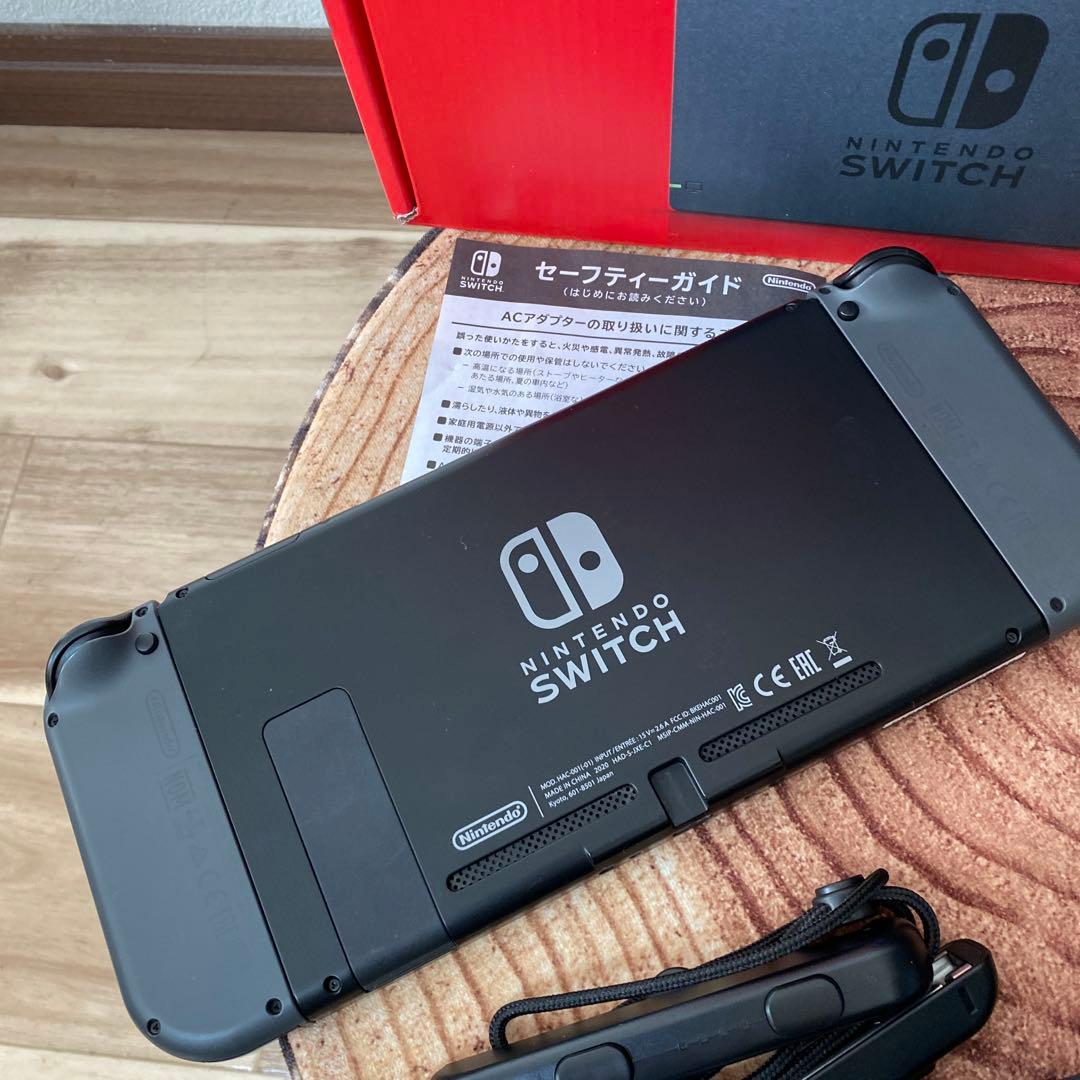 Nintendo Switch ニンテンドースイッチ本体　グレー ①