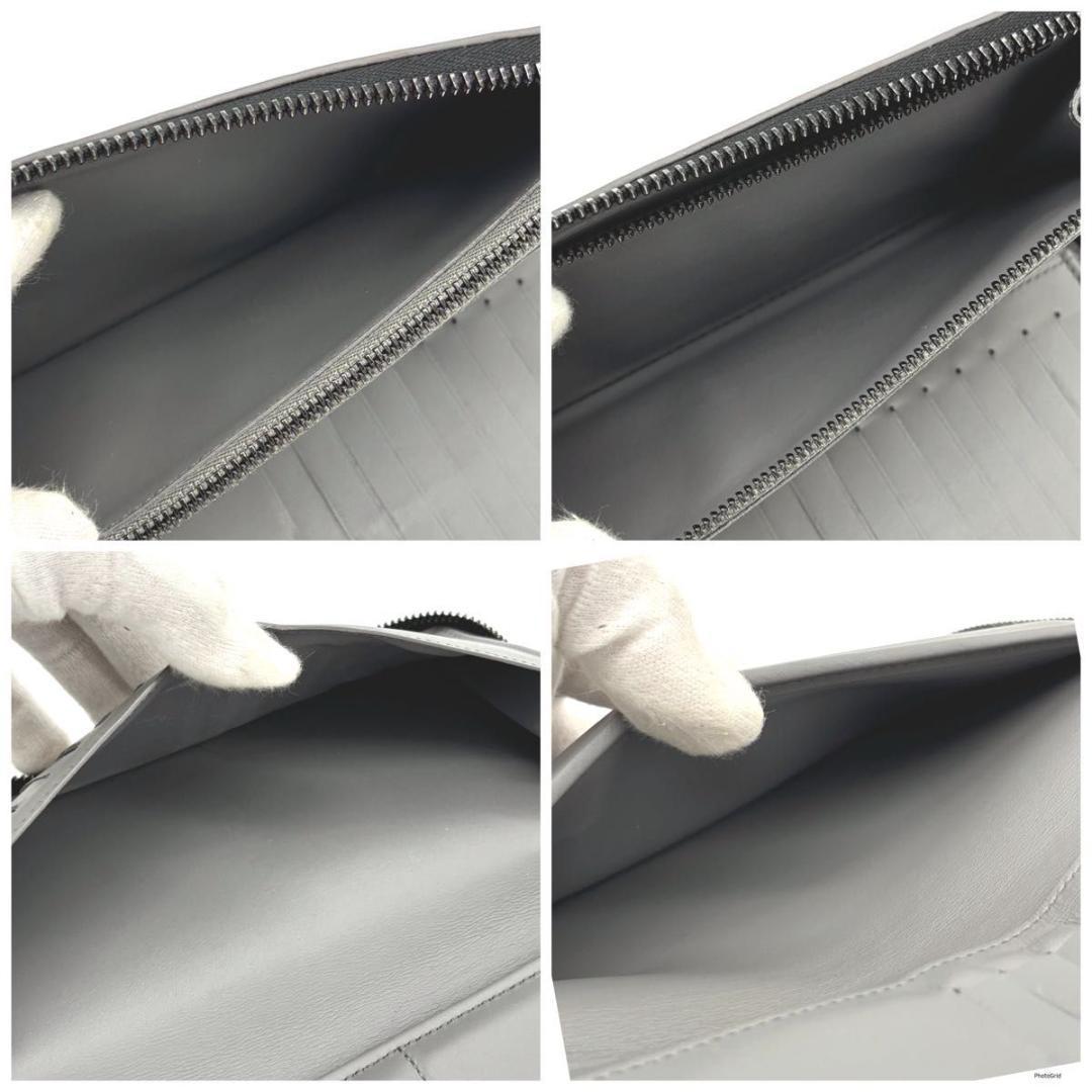 【新型】 ルイヴィトン モノグラム シャドウ ヴェルティカル グレー 長財布