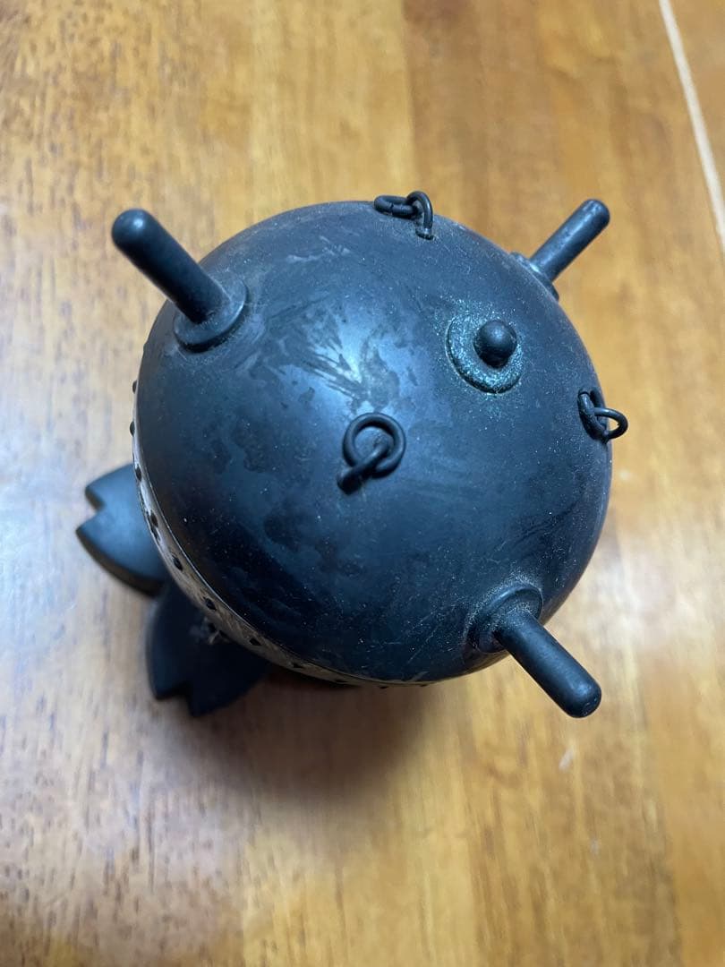 軍艦沖島進水記念香炉