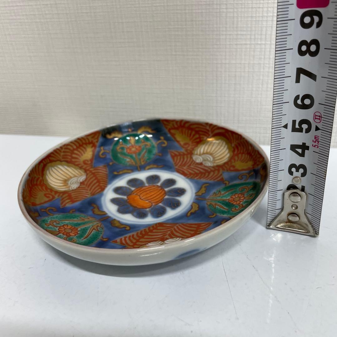 伊万里焼　アンティーク　色絵皿　小皿　５枚　セット