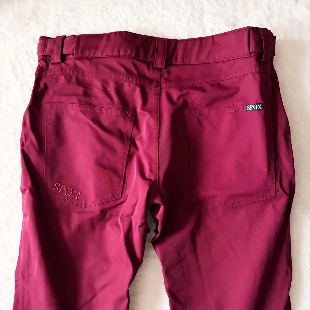 6157 【美品】 スプーン スノボウェア 上下セット ジャケット パンツ 総柄