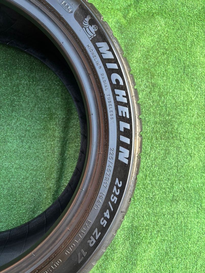 MICHELIN PILOT SPORT 225/45ZR17 2024年製2本