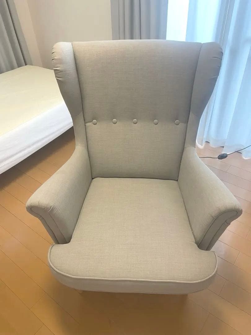 IKEA1人掛けソファ(オットマン付き) 船橋