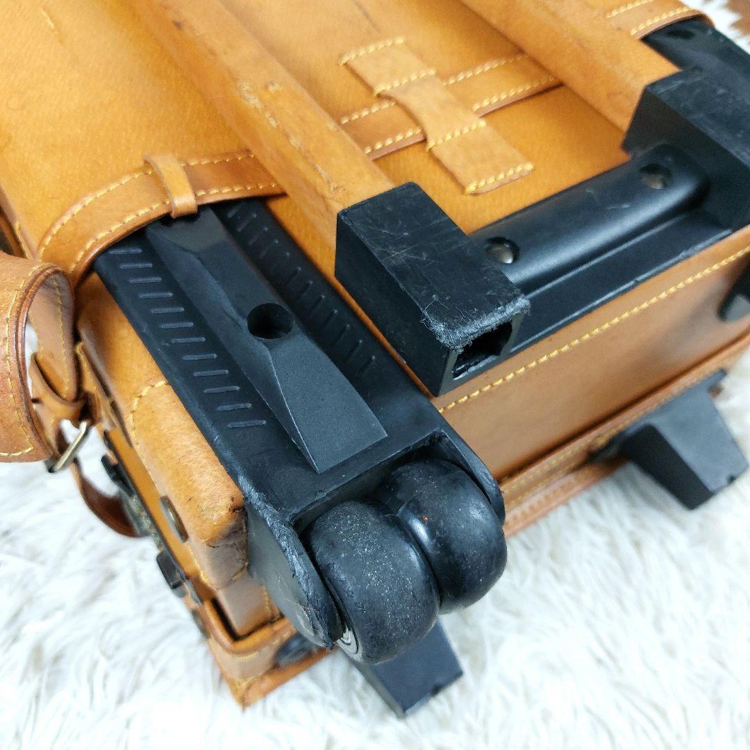 ユーラシアトランク 本革レザー シフレキャリーバッグ 旅行スーツケース キャメル