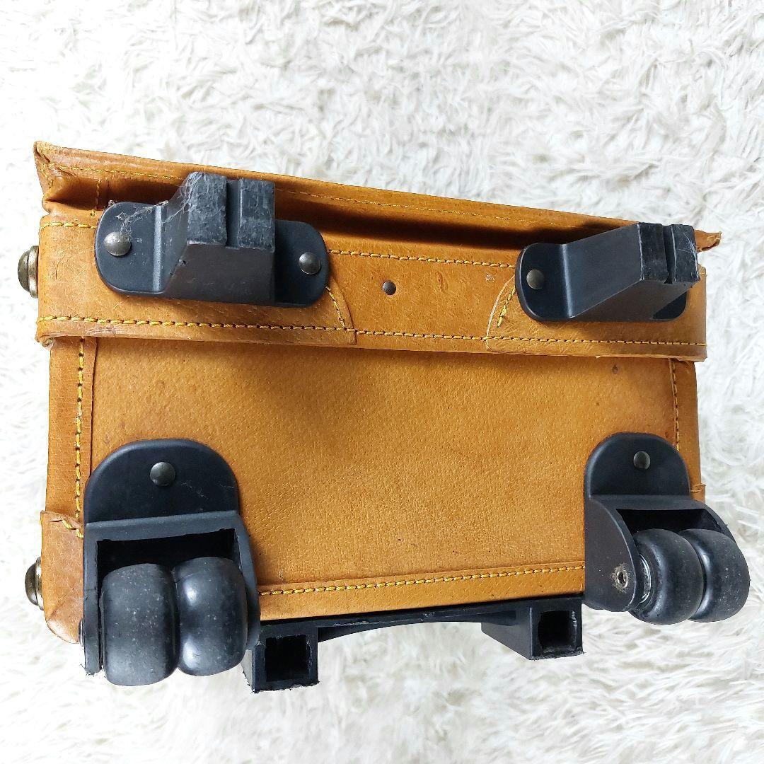 ユーラシアトランク 本革レザー シフレキャリーバッグ 旅行スーツケース キャメル