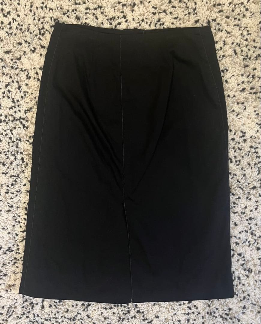 LEMAIRE 22AW ブラックスカート サイズ36