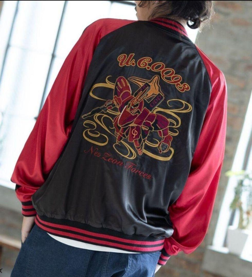 STRICT-G「ガンダムシリーズ」45周年スカジャン サザビー シャア専用ザク