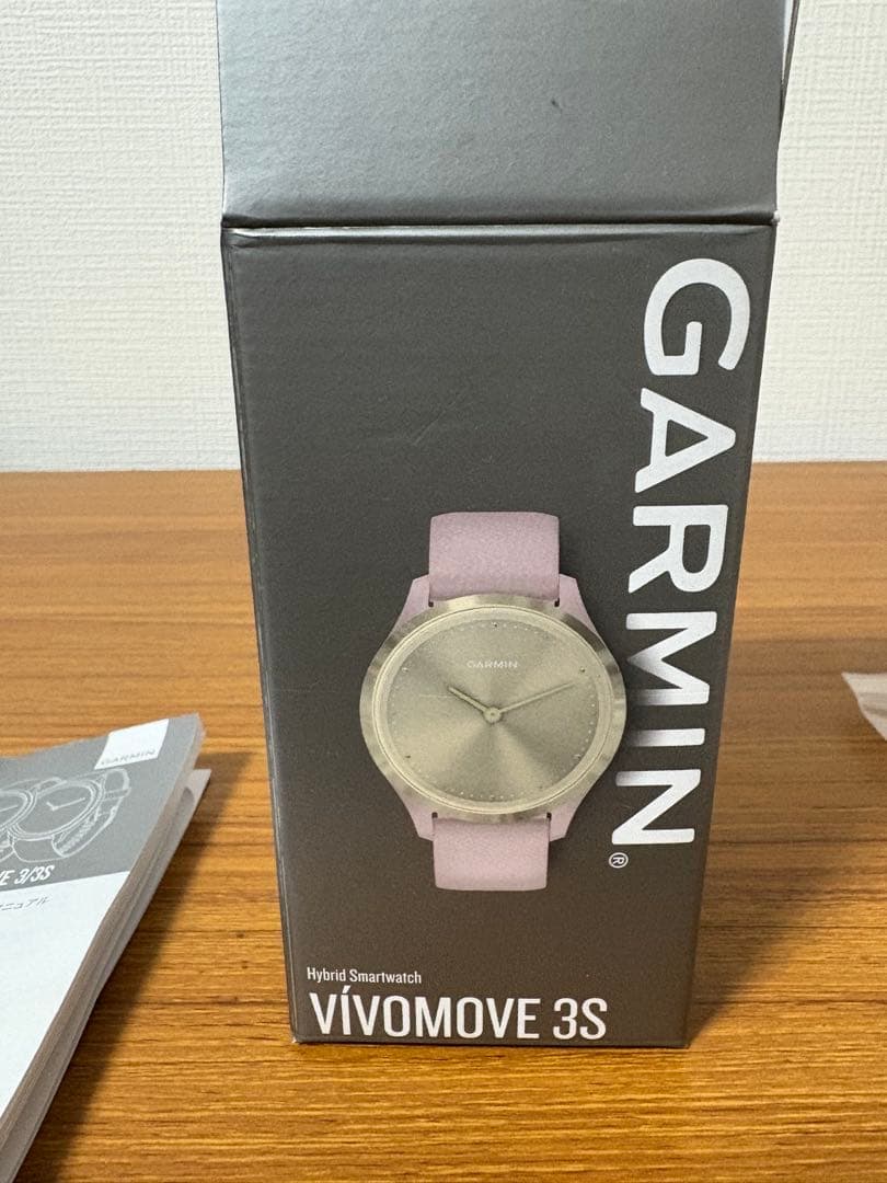 Garmin vivomove 3S 針付きハイブリッドスマートウォッチ
