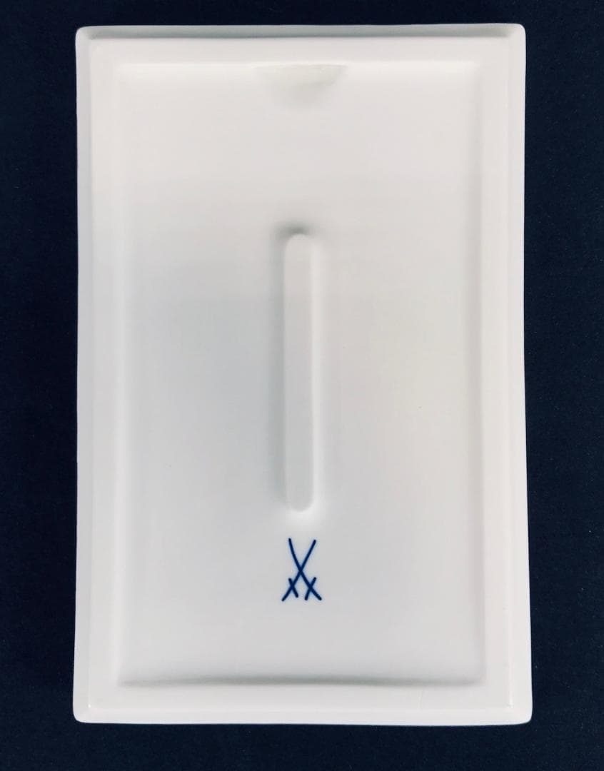 Meissen マイセン/※1級品 陶板 プラーク『七匹の子ヤギ』美品