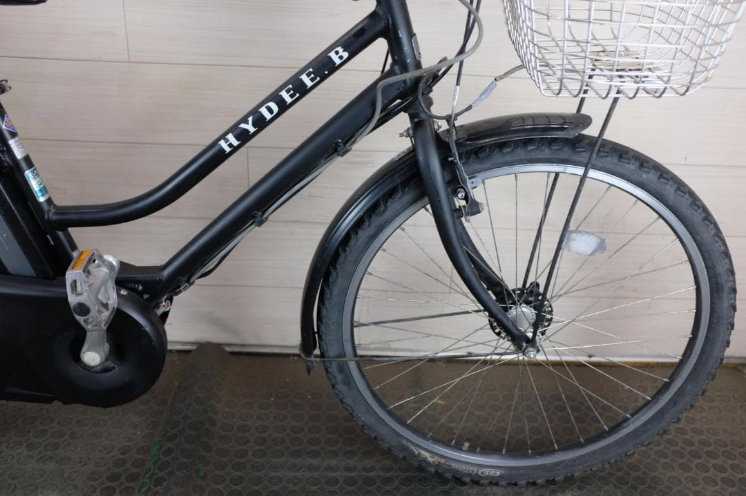 松*梅様 ブリヂストン製　HYDEE.B　26インチ　3段　8.1Ah充電器あり