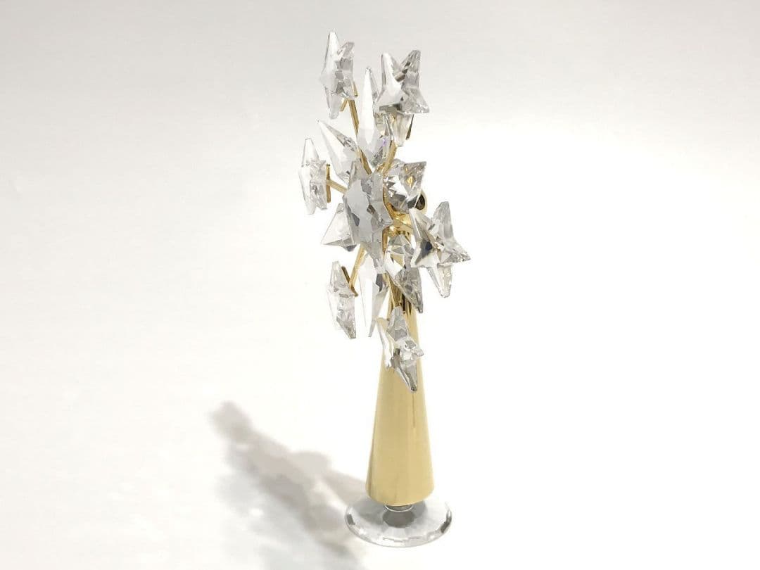 美品 ■ スワロフスキー ■ クリスタル ツリートッパー 星 クリスマス クリア