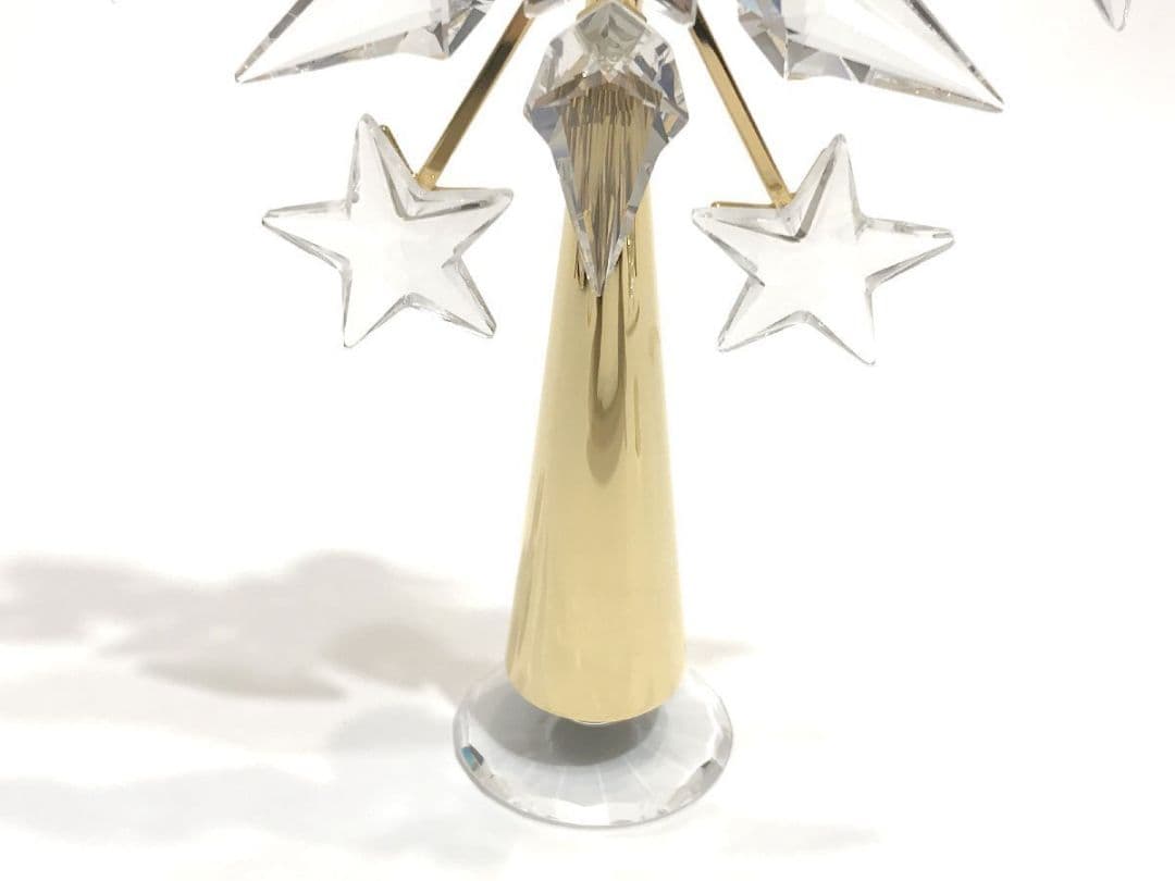 美品 ■ スワロフスキー ■ クリスタル ツリートッパー 星 クリスマス クリア