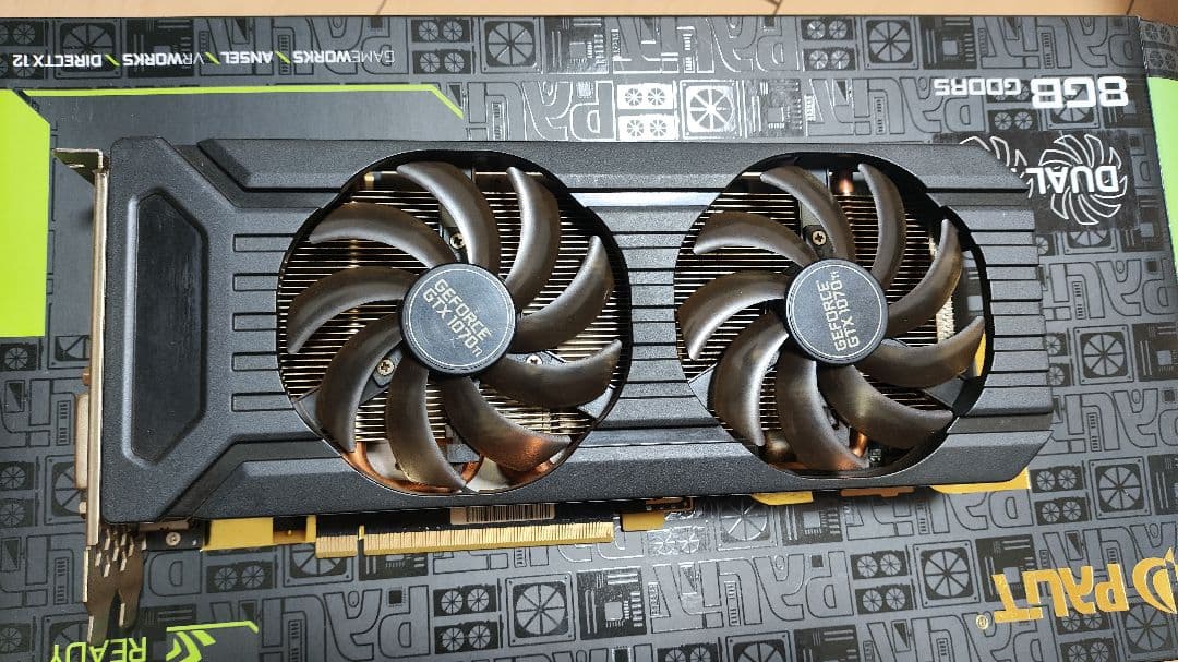 グラフィックボード・グラボ・ビデオカード PALIT GEFORCE GTX 1070 Ti 8GB