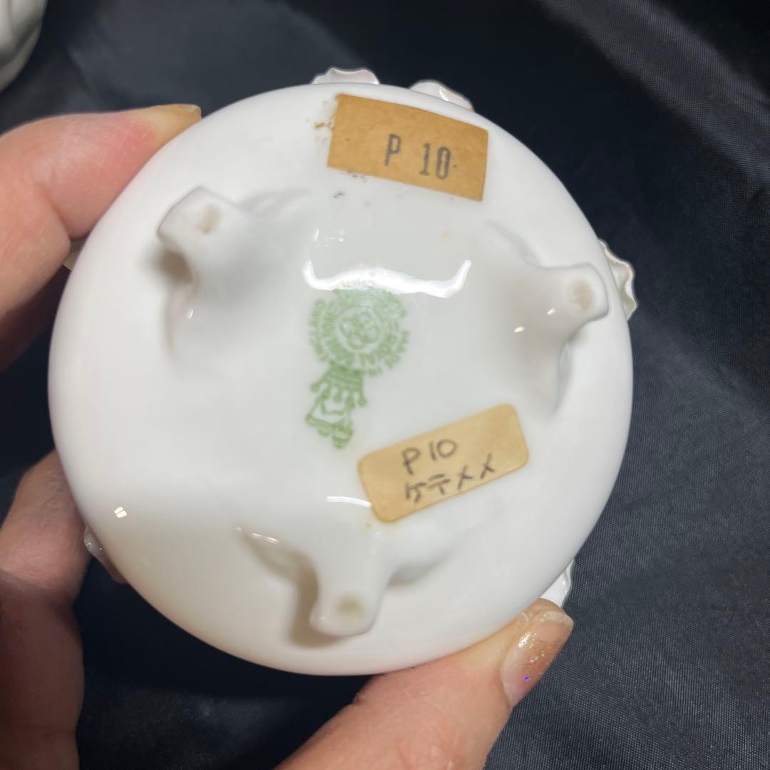 陶器 陶花 置物 小物入れ フィギュリン おまとめ　&マレリーショール