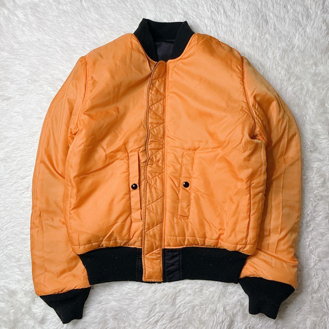 ✨美品✨ アルファ MA-1 フライトジャケット 黒 L y2k 短丈