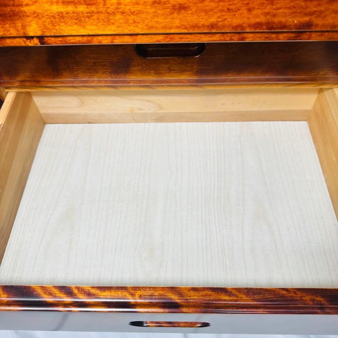 桜の家具 ユーカリ 5段チェスト レトロ ヴィンテージ