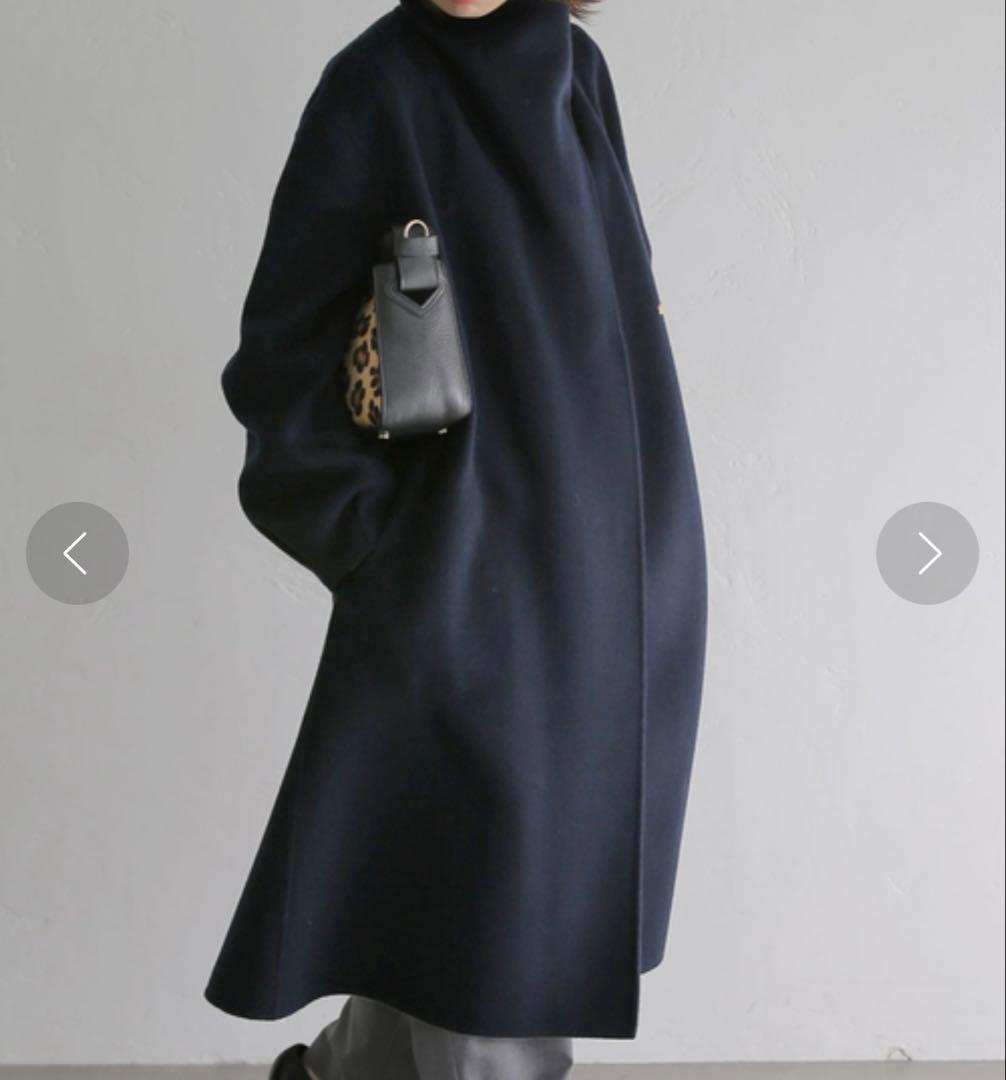 ラトータリテ　リバーハイネックロングコート