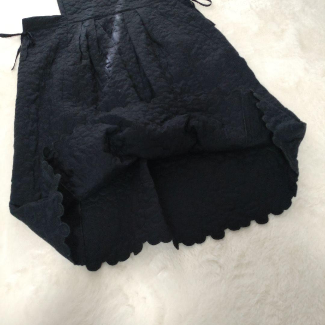 bulle de savon　ビュルデサボン　はなとまる　キルティングワンピース