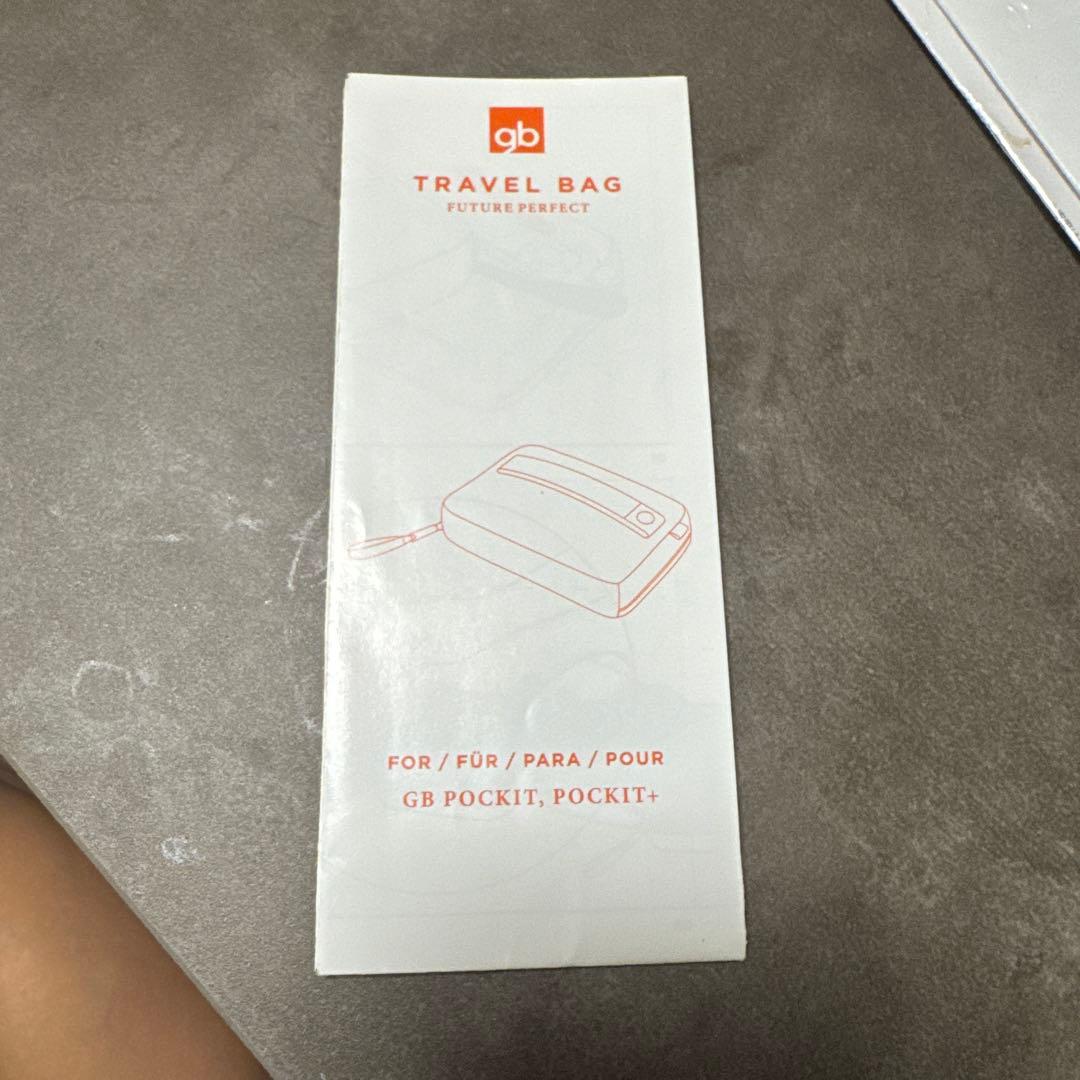 ポキット/軽量折りたたみベビーカー/ブラック/専用袋/説明書付き