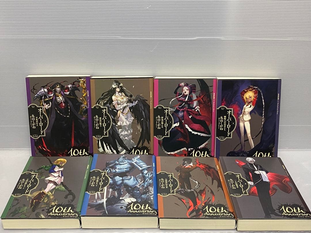 オーバーロード10周年記念デザインカバー版全15巻セット+最新16巻
